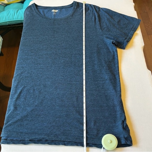 Bundle of 2 Old Navy Blue and Black Short Sleeve Relaxed Fit Tees Mens Size XL - Picture 6 of 11
